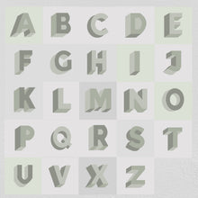 Load image into Gallery viewer, Conheça em pormenor todas as letras do abecedário na cor verde