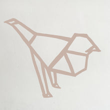 Carregar imagem no visualizador da galeria, Autocolante decorativo pássaro recortado. O nosso autocolante mais delicado.