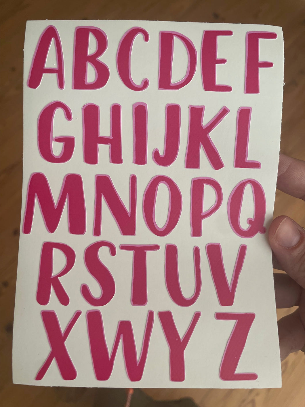 Mini letters