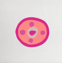Carregar imagem no visualizador da galeria, Autocolante bola mais pequena aplicado numa parede.
