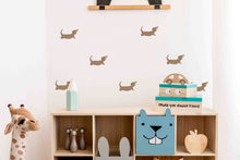 Load image into Gallery viewer, Autocolantes decorativos infantis como o nosso cão fazem um efeito de papel de parede em minutos!

