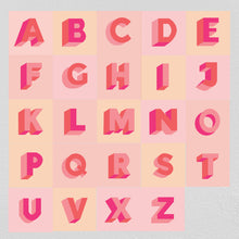Carregar imagem no visualizador da galeria, Letras Cor-de-rosa (1 un.)
