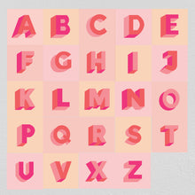 Load image into Gallery viewer, Pink Letters (1 pc.) 
